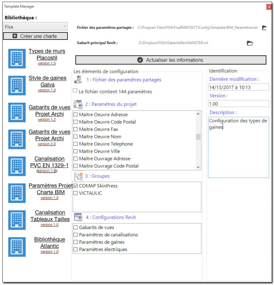 Fisa-BiM_template-manager